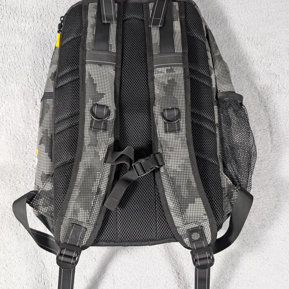 Element‎ Backpack Skateboard Camo and Gray with Yellow Accents Reflective - Picture 7 of 13